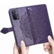 Шкіряний чохол (книжка) Art Case з візитницею для Oppo A54 5G / A74 5G, Фіолетовий