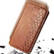 Кожаный чехол книжка GETMAN Cubic (PU) для Samsung Galaxy S20 FE Коричневый