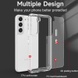 Чохол TPU+PC Clear 2.0 mm metal buttons для Samsung Galaxy S22+, Прозрачный