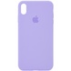 Чохол Silicone Case Full Protective (AA) для Apple iPhone XS Max (6.5 "), Бузковий / Dasheen