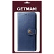 Кожаный чехол книжка GETMAN Gallant (PU) для ZTE Blade V40 Vita Синий