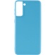 Силіконовий чохол Candy для Samsung Galaxy S21, Блакитний