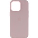 Чохол Silicone case (AAA) full with Magsafe and Animation для Apple iPhone 13 Pro (6.1"), Розовый / Chalk Pink