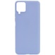 Силіконовий чохол Candy для Samsung Galaxy A22 4G / M22 4G, Блакитний / Lilac Blue