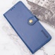 Шкіряний чохол книжка GETMAN Gallant (PU) для Samsung Galaxy A35, Синій