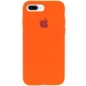 Чохол Silicone Case Full Protective (AA) для Apple iPhone 7 plus / 8 plus (5.5 "), Помаранчевий / Apricot