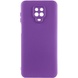 Чохол Silicone Cover Lakshmi Full Camera (AA) для Xiaomi Redmi Note 9s / Note 9 Pro / Note 9 Pro Max, Фіолетовий / Purple