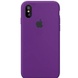 Чехол Silicone Case Full Protective (AA) для Apple iPhone X (5.8") / XS (5.8") Голубой / Sweet Blue
