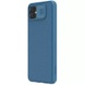 Карбонова накладка Nillkin Camshield (шторка на камеру) для Samsung Galaxy A04, Синій / Blue