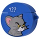 Силиконовый футляр Tom & Jerry series Ver.2 для наушников AirPods 1/2 Tom