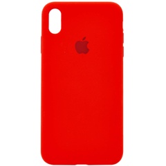 Чехол Silicone Case Full Protective (AA) для Apple iPhone XR (6.1") Красный / Red