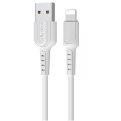 Дата кабель Borofone BX16 USB to Lightning (1m) Белый