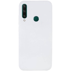 Чехол Silicone Cover Full without Logo (A) для Huawei Y6p Белый / White