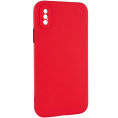 Чехол TPU Square Full Camera для Apple iPhone XS Max (6.5") Красный