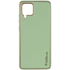 Кожаный чехол Xshield для Samsung Galaxy M33 5G Зеленый / Pistachio
