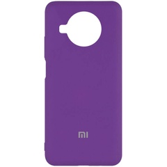 Чехол Silicone Cover My Color Full Protective (A) для Xiaomi Mi 10T Lite / Redmi Note 9 Pro 5G Фиолетовый / Purple