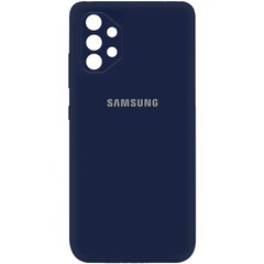 Чехол Silicone Cover My Color Full Camera (A) для Samsung Galaxy A52 4G / A52 5G / A52s Синий / Midnight blue