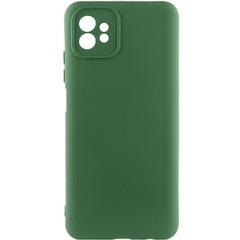Чехол Silicone Cover Lakshmi Full Camera (A) для Motorola Moto G32 Зеленый / Dark green