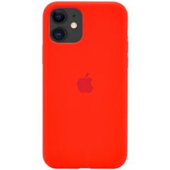 Чехол Silicone Case Full Protective (AA) для Apple iPhone 11 (6.1") Красный / Red
