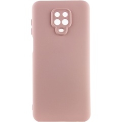 Чехол Silicone Cover Lakshmi Full Camera (AAA) для Xiaomi Redmi Note 9s / Note 9 Pro /Note 9 Pro Max Розовый / Pink Sand