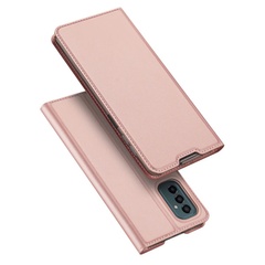 Чехол-книжка Dux Ducis с карманом для визиток для Samsung Galaxy M23 5G Rose Gold