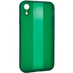 Чехол TPU Glossy Line Full Camera для Apple iPhone XR (6.1") Зеленый