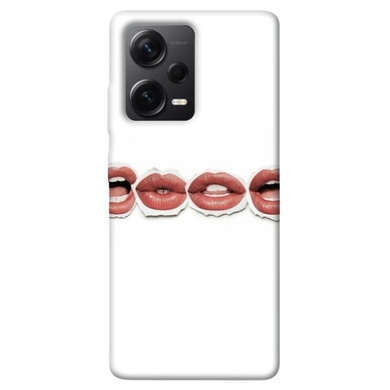 TPU чехол Kisses для Xiaomi Redmi Note 12 Pro 5G, Kisses