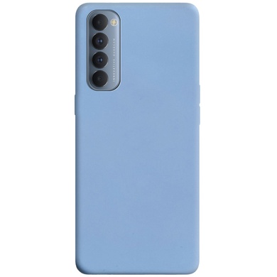 Силіконовий чохол Candy для Oppo Reno 4 Pro, Блакитний / Lilac Blue