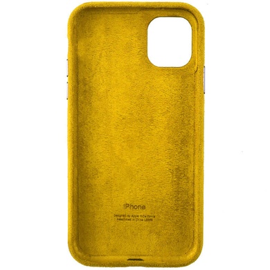 Чохол ALCANTARA Case Full для Apple iPhone 12 Pro / 12 (6.1"), Жовтий