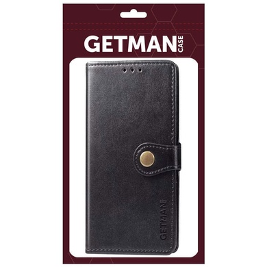 Кожаный чехол книжка GETMAN Gallant (PU) для Samsung Galaxy S24 Ultra Черный