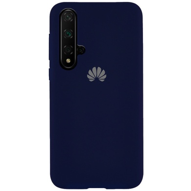 Чохол Silicone Cover Full Protective (AA) для Huawei Honor 20 / Nova 5T, Темно-синій / Midnight blue