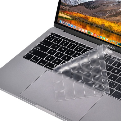 Силиконовая накладка на клавиатуру для Apple MacBook Air 13 (2018) (A1932) Прозрачный