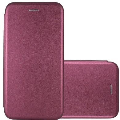 Кожаный чехол (книжка) Classy для Samsung J320F Galaxy J3 (2016) Бордовый