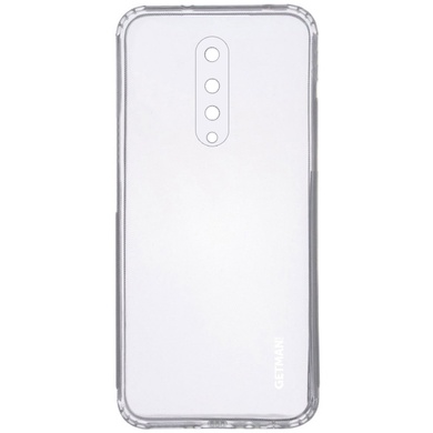 TPU чохол GETMAN Clear 1,0 mm для OnePlus 8, Безбарвний (прозорий)