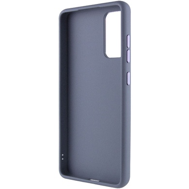 TPU чохол Bonbon Metal Style with MagSafe для Samsung Galaxy S24, Сірий / Lavender