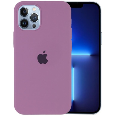 Чохол Silicone Case Full Protective (AA) для Apple iPhone 13 Pro (6.1 "), Лиловый / Lilac Pride