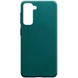 Силіконовий чохол Candy для Samsung Galaxy S21 +, Зелений / Forest green