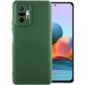 Чехол Silicone Cover Lakshmi Full Camera (A) для Xiaomi Redmi Note 10 Pro / 10 Pro Max Зеленый / Dark green