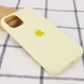 Чехол Silicone Case Full Protective (AA) для Apple iPhone 14 Pro Max (6.7") Желтый / Mellow Yellow