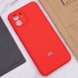 Чохол Silicone Cover Full Camera (AA) для Xiaomi Redmi A1 / A2, Червоний / Red