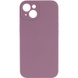 Чохол Silicone Case Full Camera Protective (AA) NO LOGO для Apple iPhone 13 (6.1"), Лиловый / Lilac Pride