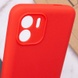Чехол Silicone Cover Full Camera (AA) для Xiaomi Redmi A1 / A2 Красный / Red