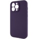 Чохол Silicone Case Full Camera Protective (AA) NO LOGO для Apple iPhone 13 Pro (6.1"), Фиолетовый / Elderberry