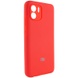 Чехол Silicone Cover Full Camera (AA) для Xiaomi Redmi A1 / A2 Красный / Red