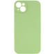 Чехол Silicone Case Full Camera Protective (AA) NO LOGO для Apple iPhone 14 (6.1") Мятный / Mint