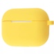 Силіконовий футляр New з карабіном для навушників Airpods Pro, Жовтий / Canary Yellow