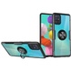 TPU+PC чохол Deen CrystalRing for Magnet (opp) для Samsung Galaxy A51, Бесцветный / Черный
