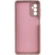 Чехол Silicone Cover Lakshmi Full Camera (AA) для Samsung Galaxy M35 5G Розовый / Pink Sand