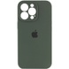 Чехол Silicone Case Full Camera Protective (AA) для Apple iPhone 14 Pro (6.1") Зеленый / Cyprus Green