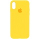 Чехол Silicone Case Full Protective (AA) для Apple iPhone XR (6.1") Желтый / Canary Yellow
